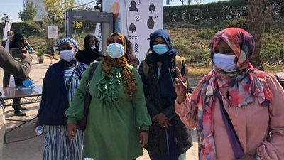 وفد من الإعلاميين الأفارقة في زيارة إلى مقر بطولة كأس العالم للرماية