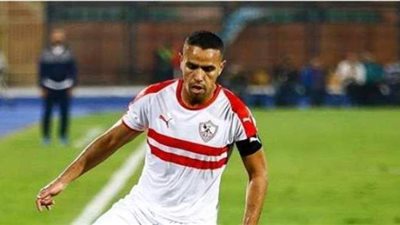 تدريبات تأهيلية لحازم إمام على هامش مران الزمالك