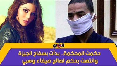 حكمت المحكمة.. بدأت بسفاح الجيزة وانتهت بحكم لصالح هيفاء وهبي | فيديو