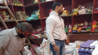 ضبط مواد غذائية منتهية الصلاحية في القليوبية