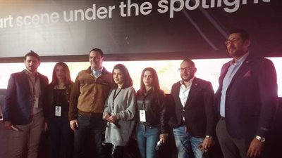 نجوم الفن في افتتاح آرت فير إيجيبت