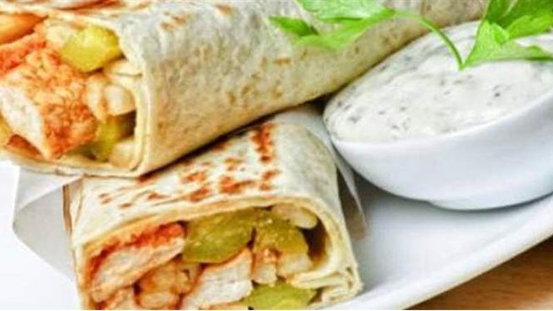 الكريب بالفراخ