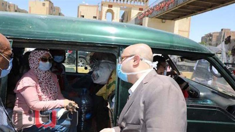 محافظ بني سويف يتابع