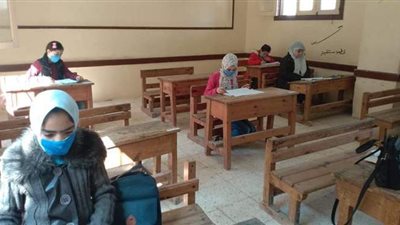 انتطام امتحانات الفصل الدراسي الأول بأزهر شمال سيناء