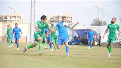 فوز الدخان والمنيا وبني سويف في دوري القسم الثاني