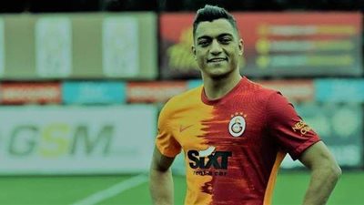 جالطة سراي يتقدم بهدفين لـ مصطفى محمد على إيرزوروم  في الشوط الأول