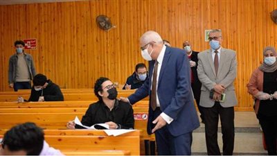 انطلاق امتحانات الترم الأول بجامعة المنصورة.. وإجراءات احترازية مشددة | صور