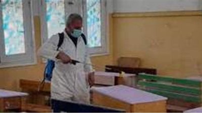 تطهير المدارس تزامنا مع استئناف العام الدراسي لمجابهة كورونا في الشروق