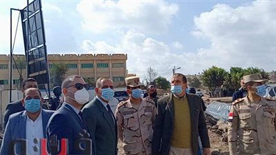 محافظ كفر الشيخ يتفقد مسار العائلة المقدسة بسخا والمشروع الإسكاني | صور