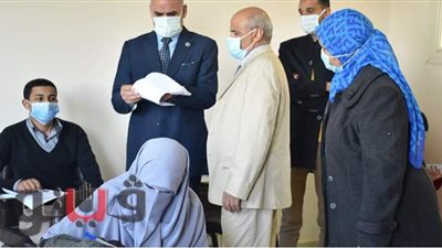 8629 طالبا أدوا الامتحانات بالفترة الصباحية بجامعة جنوب الوادي