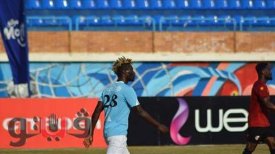 غزل المحلة يصرف مقدم عقد فرانسيس إيفري قبل مباراة البنك الأهلي