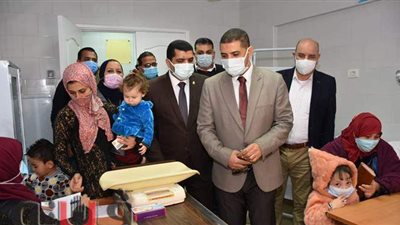 انطلاق القافلة التنموية الشاملة لجامعة عين شمس بحي الأسمرات