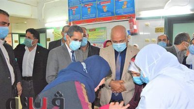 محافظ الغربية يشهد إطلاق حملة التطعيم ضد شلل الأطفال | صور