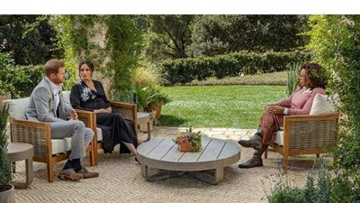 ممسكا بيد ميجان.. الأمير هاري في حديثه لأوبرا: أخشى أن يعيد التاريخ نفسه | فيديو