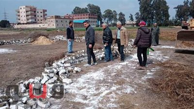 وقف بناء بدون ترخيص وإزالة تعديات على أملاك الدولة في الدقهلية | صور