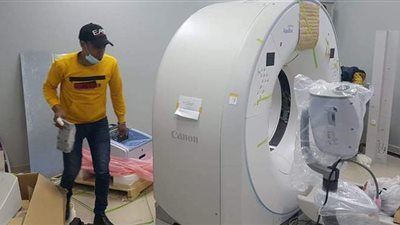 بـ 4 ملايين جنيه.. تشغيل جهاز الأشعة المقطعية بمستشفى صدر المحلة