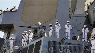 أول فيديو لاستقبال المدمرة 