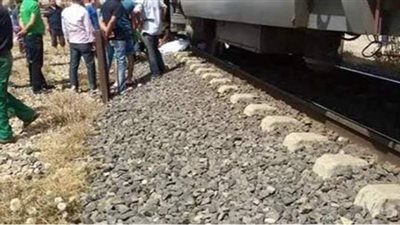 الاستماع للشهود بحادث مصرع ربة منزل أسفل قطار بمنشأة القناطر