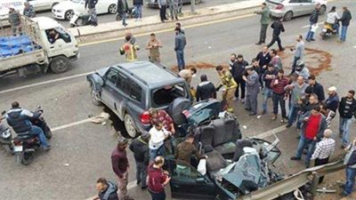 الاستماع للشهود بحادث مصرع شقيقين وخالتهما بأعلى دائري الجيزة