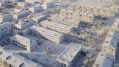 مدينة روسية تصل درجة حرارتها إلى 50 درجة مئوية تحت الصفر | صور