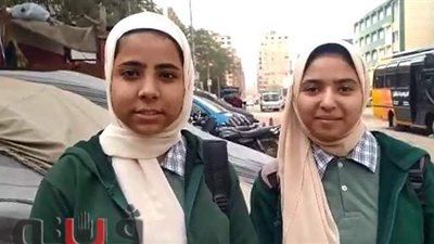 طالبات أولى ثانوي بشبرا الخيمة: 