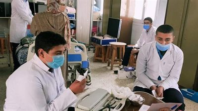 659 طالبا يؤدون امتحانات المعهد الصحي بكفر الشيخ | صور
