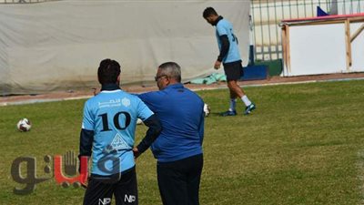 الجلسات الفردية سلاح خالد عيد قبل مباراة البنك الأهلي | صور