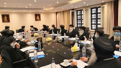 اجتماع 3 لجان بالمجمع المقدس للكنيسة الأرثوذكسية