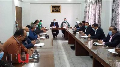 تفاصيل اجتماع وكيل رياضة الدقهلية مع مديري الإدارات الفرعية