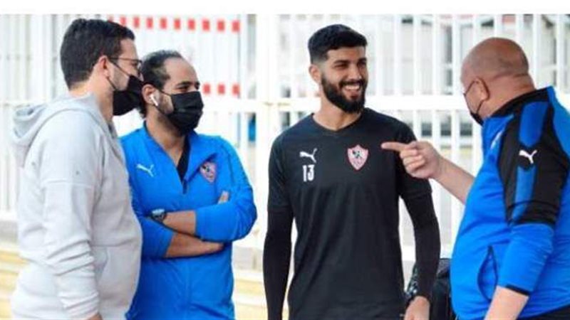 طبيب الزمالك مع فرجاني