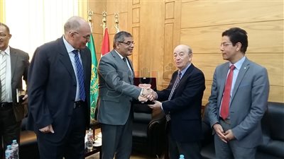 ورشة عمل حول تدويل مؤسسات التعليم العالي بجامعة بنها