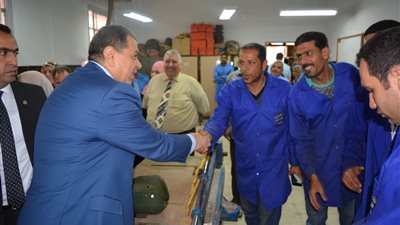 وزير القوى العاملة يتفقد مركز تدريب محرم بك بعد تطويره