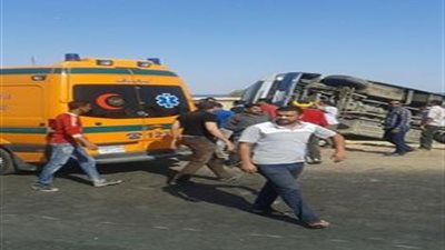 خروج 23 من مصابي حادث العاشر من رمضان من مستشفى التأمين الصحي