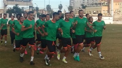 الاتحاد السكندري يتدرب على فترتين استعدادا للفتح المغربي