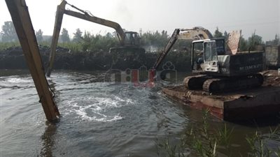 تنفيذ 38 قرار إزالة على المجاري المائية في البحيرة