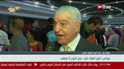 زاهي حواس: كنوز توت عنخ آمون لا تنتهي (فيديو)