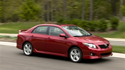 تعرف على قيمة جمارك السيارة «تويوتا كورولا» 2009