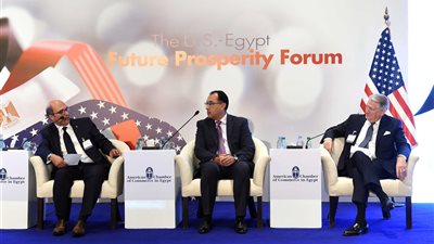 مدبولي في منتدى الأعمال المصري الأمريكي: ٢٢ مليار دولار حصيلة استثمارات ١٥٠٠ شركة أمريكية تعمل في مصر.. ميزانية دعم السلع التموينية تضاعفت إلى ٨٩ مليار جنيه.. ومخصصات التأمين الصحي لـ٩ مليارات جنيه