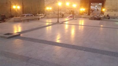 لتدشين أول فندق تراثي.. إنارة ساحة باب النصر المواجهة لوكالة قايتباي