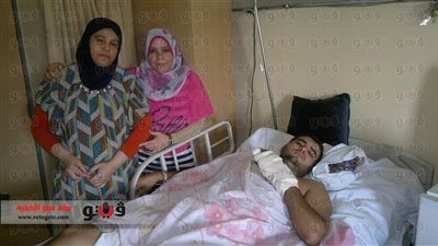 بالصور.. «مصريات ضد الإرهاب» تزور «جرحى غزة» في الهلال الأحمر