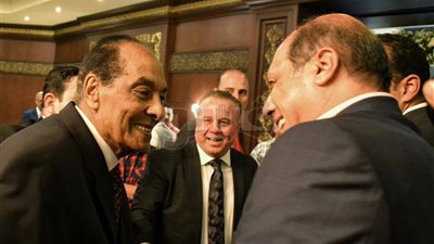 نجوم السياسة والرياضة في عقد قران نجل شوقي غريب (صور)