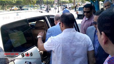 بالصور.. وزير الصحة ينتقل إلى مقر حفر قناة السويس الجديدة