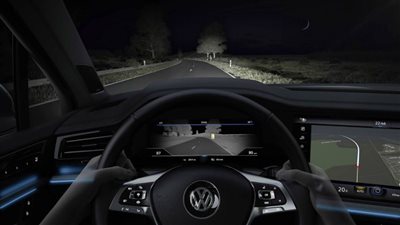 الكاميرات الحساسة أبرز مميزات سيارة فولكس فاجن الجديدة