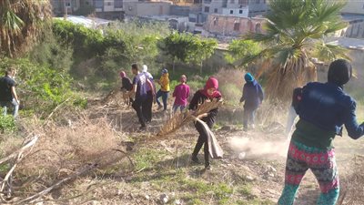 مبادرة من طلاب جامعة الإسكندرية لتنظيف المناطق الأثرية