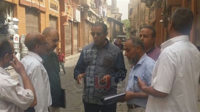 رئيس قطاع الآثار الإسلامية يتفقد الجمالية والمعز