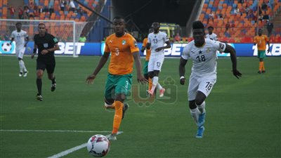 غانا وكوت ديفوار يلجآن للوقت الإضافي بعد التعادل 2/2