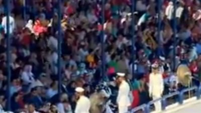 بالفيديو.. الاحتفال بتخريج دفعة جديدة من طلبة كلية الشرطة