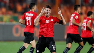 رمضان صبحي يحرز الهدف الأول للمنتخب الأوليمبي في جنوب أفريقيا