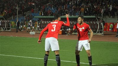 «ضحك ولعب وهتافات».. 35 صورة ترصد فرحة لاعبي المنتخب بالصعود لأولمبياد طوكيو