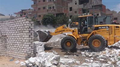 مراكز المنيا تٌزيل 3254 حالة تعدٍ على أملاك الدولة